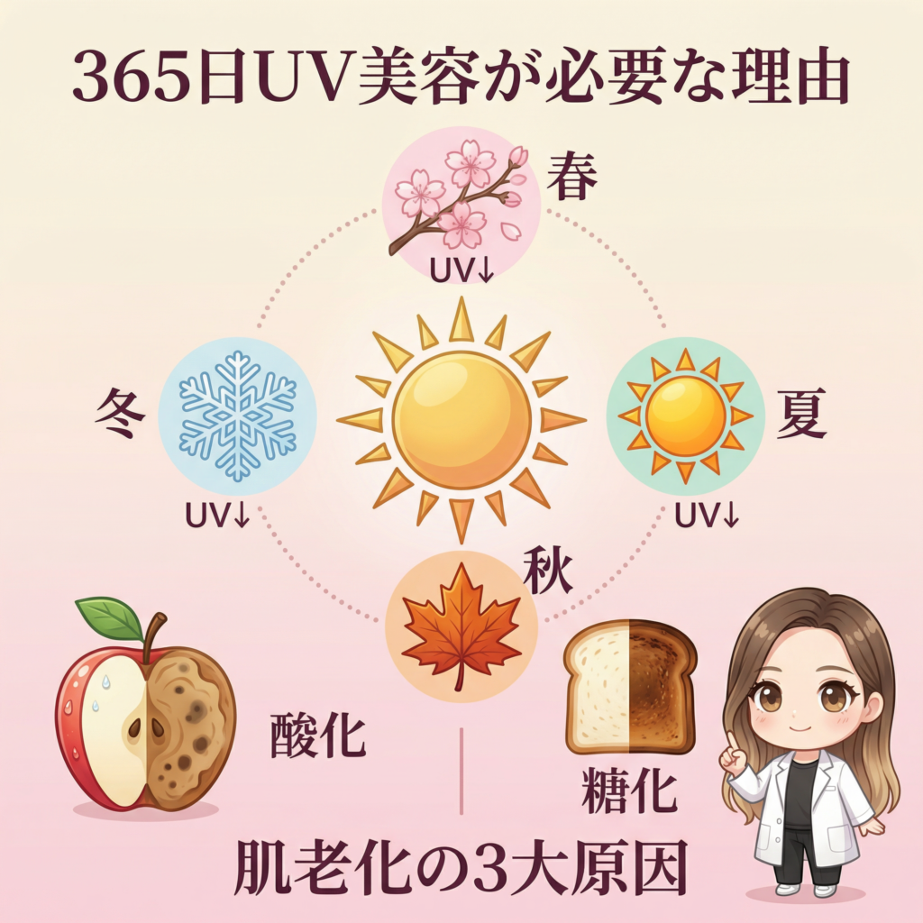 365日UV美容が必要な理由